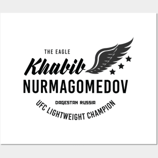 Khabib The Eagle Nurmagomedov Posters and Art